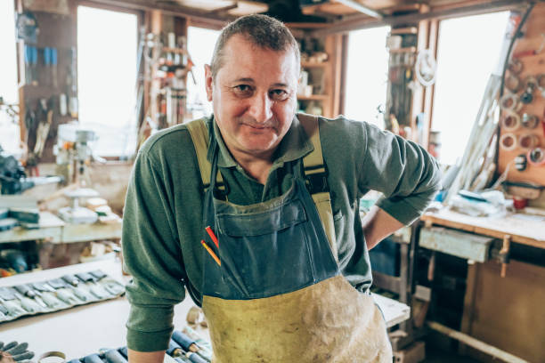 istock Portrait of Carpenter 1141974390