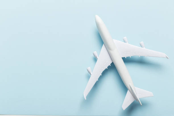 istock Miniature airplane travel theme 1141976870