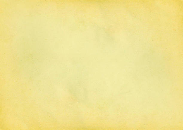 istock Light weathered vintage old paper parchment textured background 1141980531