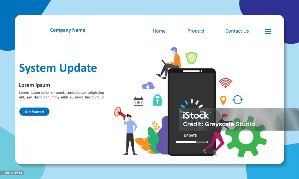 System Update Improvement Change New Version Installing Update Process ...