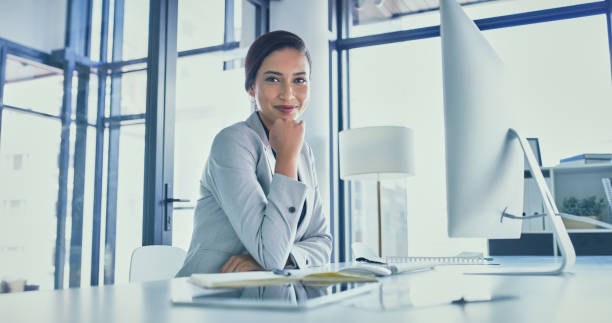 istock She's going places in the company 1141987042