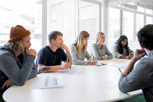 istock Business people planning in board room 1141990075
