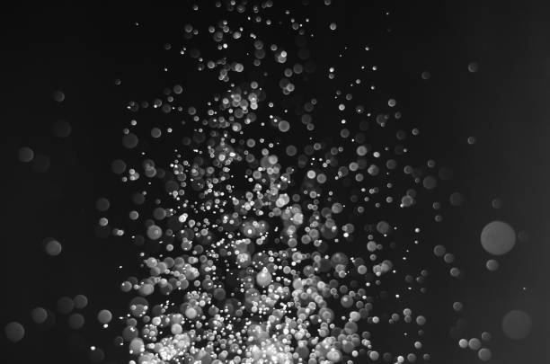 istock abstract bright no color black and white bokeh glitter sparkle blurred background. like molecule spread and absorb. 1141997570