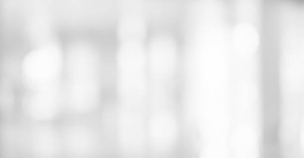 abstract wazig zacht wit zilver mooi van elektronische lamp licht interieur kamer achtergrond voor design banner en presentatie concept - luxe fotos stockfoto's en -beelden