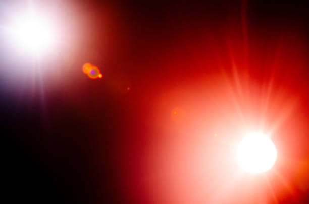istock Abstract Natural Far double star on the black background 1142017647