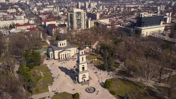 istock Aerial view of the cathedral 1142024184