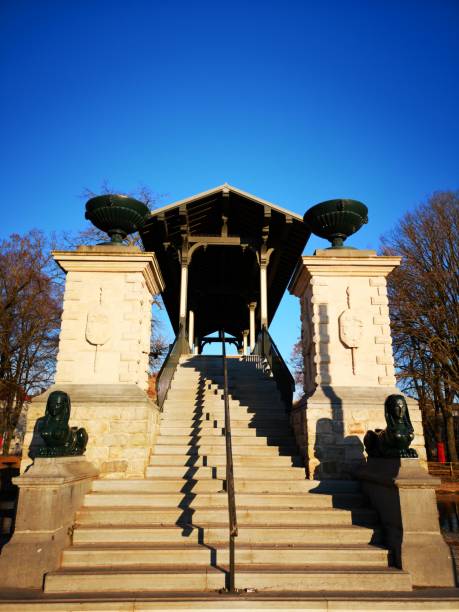 istock Napoleon Bridge in Lille crossing the Deule 1142027164