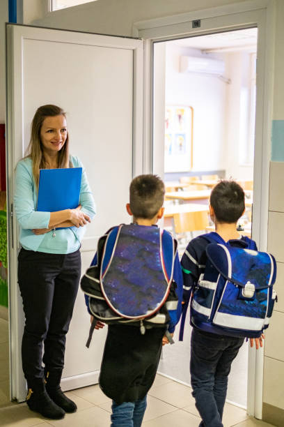 istock The teacher waits for students 1142028752