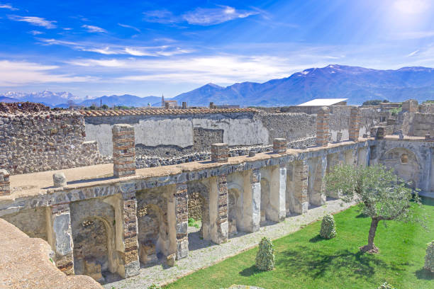 istock Pompeii ruins in Italy 1142048251