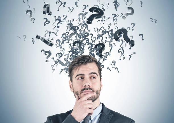 istock Thoughtful businessman, many questions 1142055218