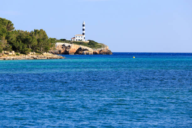 istock Mallorca, Spain. Porto Colom. Lighthouse. 1142067232