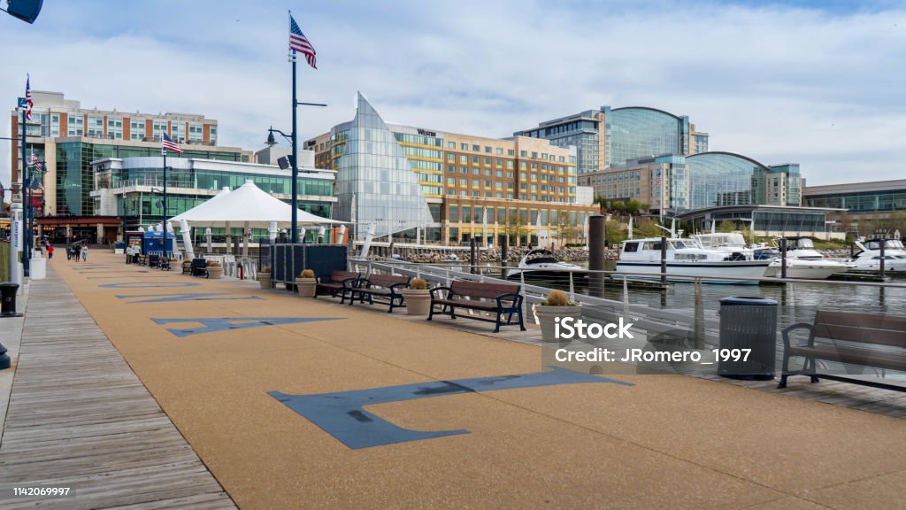 National Harbor - Foto stock royalty-free di Luogo d'interesse nazionale