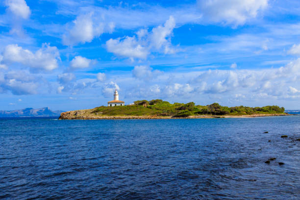 istock Mallorca, Spain. Lighthouse on an island. 1142071423