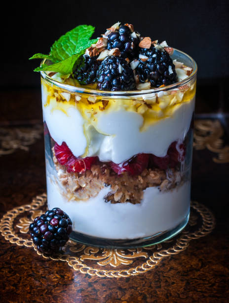 istock Greek yogurt parfait 1142071444