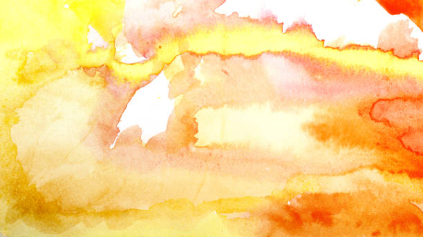istock Watercolor drips. Abstract painting. Background 1142113344