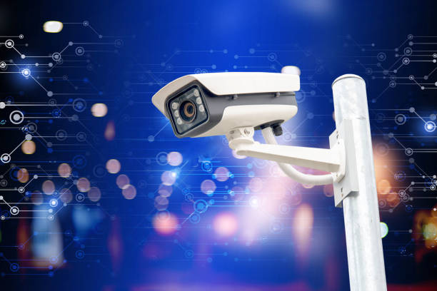istock Cctv system on the 24-hour anti-staring technology 1142132542