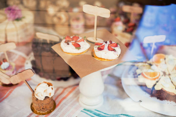 istock tasty cakes with berries 1142137669