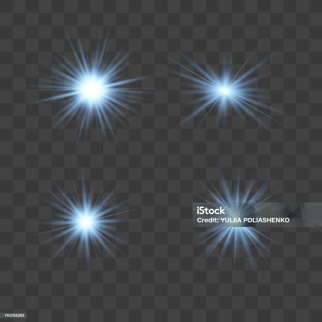 Star Small Rays Glowing Star Explosion With Rays Vector Stock Illustration - Download ...