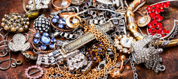istock Jewellery collections and bijouterie 1142155626