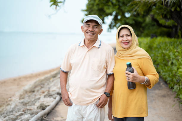 istock happy senior couple after exercising 1142155702