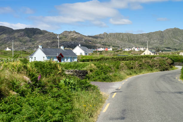 istock Landscape view in West Kerry, Beara peninsula in Ireland 1142156809