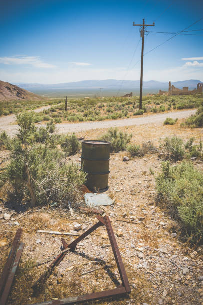 istock Abandoned Goust Town, Rhyolite 1142157776