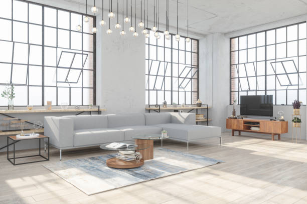 istock Cozy living room interior 1142160088