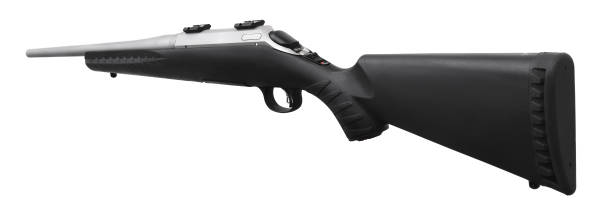 istock Gun rifle isolated on white background 1142163310