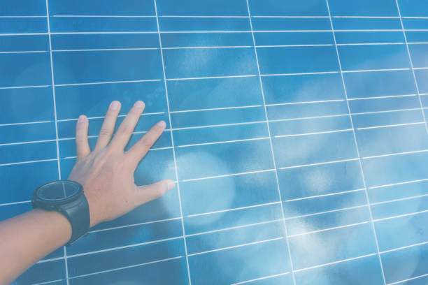 istock Solar panel, alternative electricity source - concept of sustainable resources, And this is a new system that can generate electricity more than the original, This's the sun tracking systems 1142173394