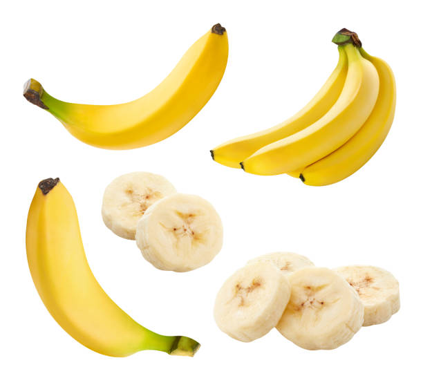 istock Bunch of bananas isolated 1142183840