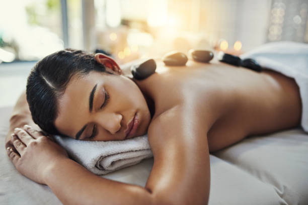 istock Hot stones have a sedative effect that can promote deep relaxation 1142187734
