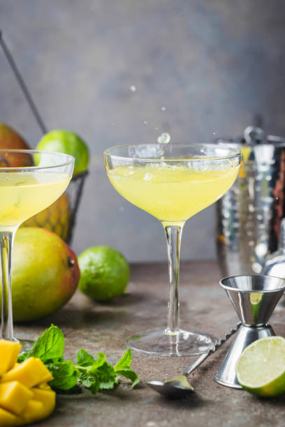 istock Margarita Mango Alcoholic cocktail. 1142190148