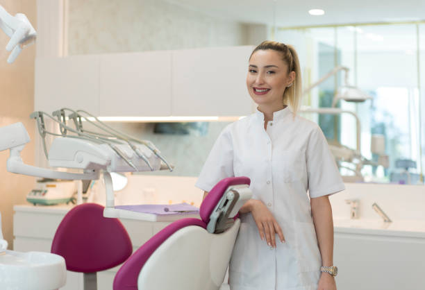 istock Female Dentist At Her Office 1142191733