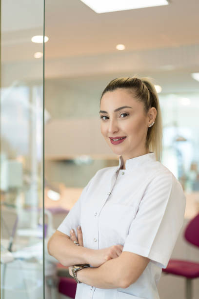 istock Female Dentist At Her Office 1142193579