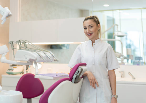 istock Female Dentist At Her Office 1142193799