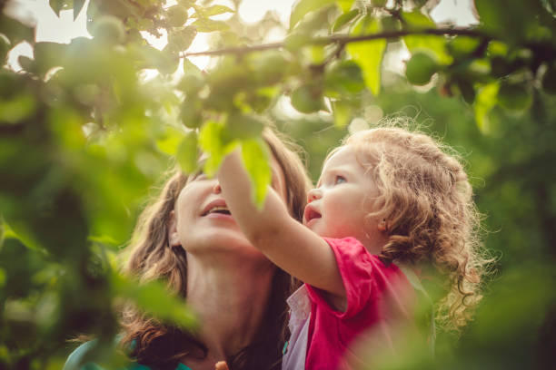istock Happy family enjoying summer days 1142195716