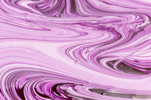 istock Empty abstract background for layouts. Mixing white and dark purple paint creating a beautiful pattern. 1142200290
