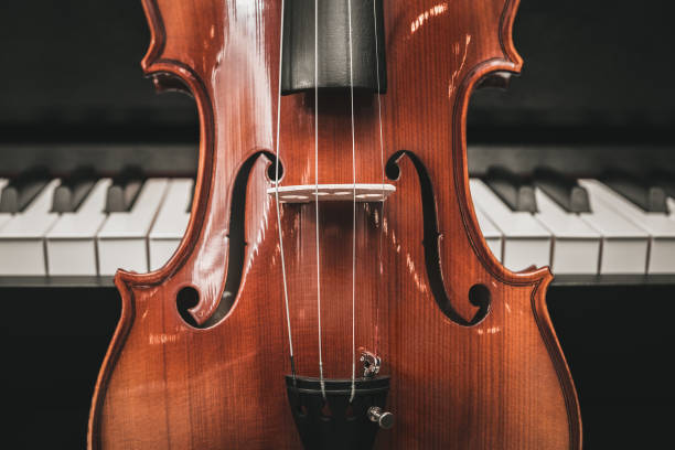 istock Violin and piano. Classical music. 1142202242