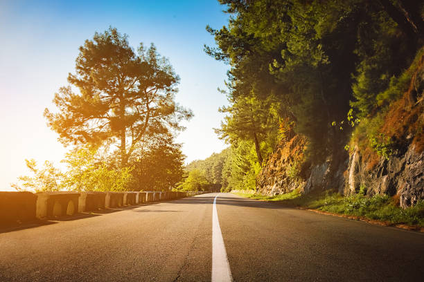 istock coastline road in mountains. 1142202857