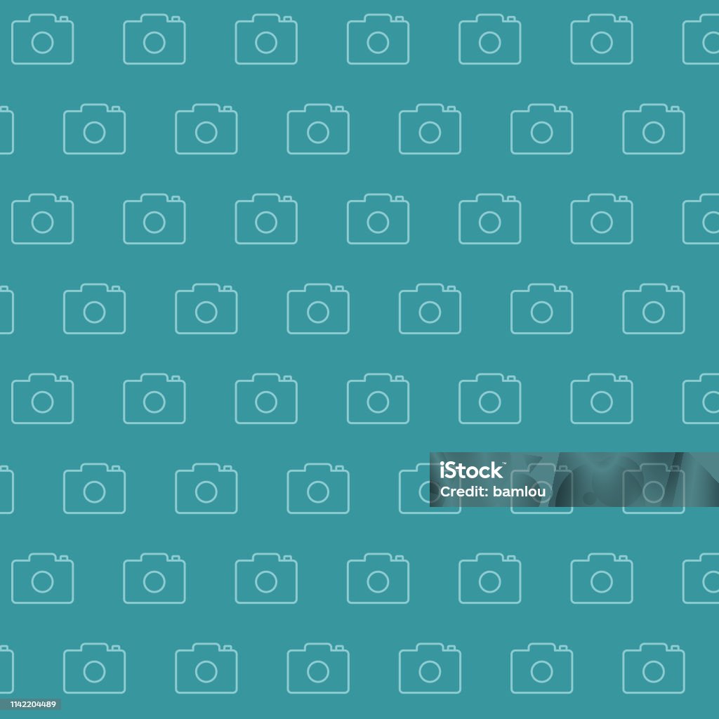 Camera Shapes Background Background Camera Seamless Pattern Stock Illustration - Download Image ...