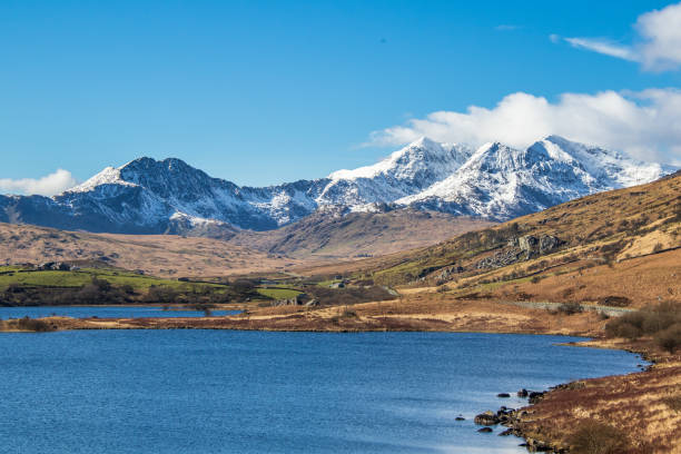 istock Snowdonia national park, 1142206080