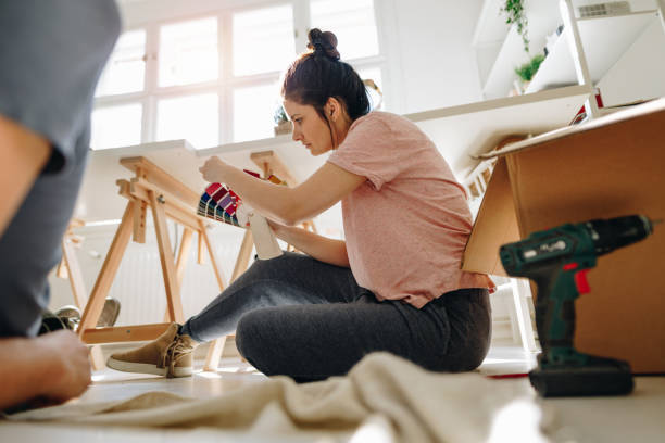 istock Choosing the right color for new apartment 1142207186