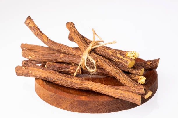 istock Licorice roots - Glycyrrhiza glabra. 1142209444