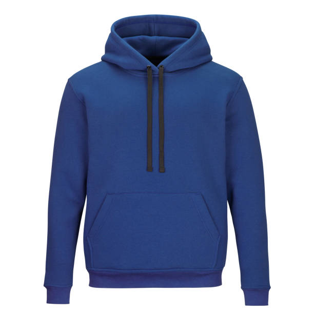 istock Front of sweatshirt with hood isolated on white background 1142211730