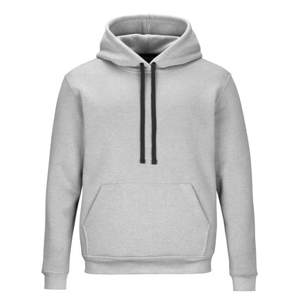 istock Front of sweatshirt with hood isolated on white background 1142211861