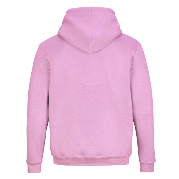 istock Back of sweatshirt with hood isolated on white background 1142211979