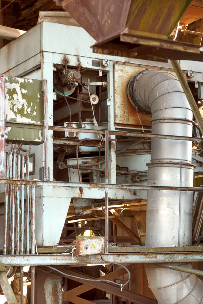 istock The old building for storing and pouring grain 1142212009