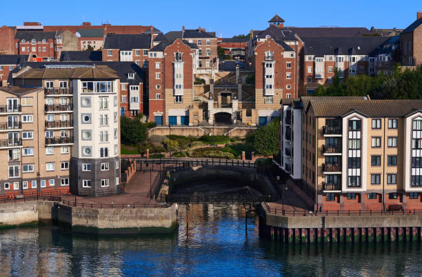 istock Newcastle upon Tyne - apartment buildings 1142220606