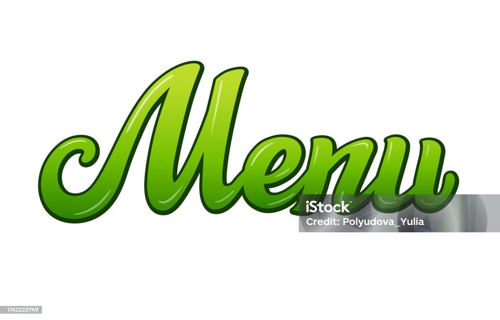 Menu Title Stock Illustration - Download Image Now - Bar - Drink ...