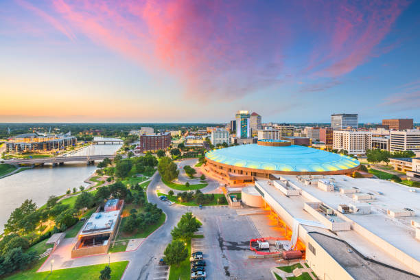 istock Wichita, Kansas, USA downtown skyline 1142224859